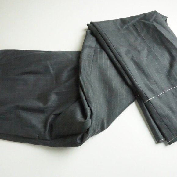 Brioni Brunico Theta S160s Wool Gray Pinstriped 2Pc Suit Jacket Pants Sz 41R NEW - Picture 12 of 13